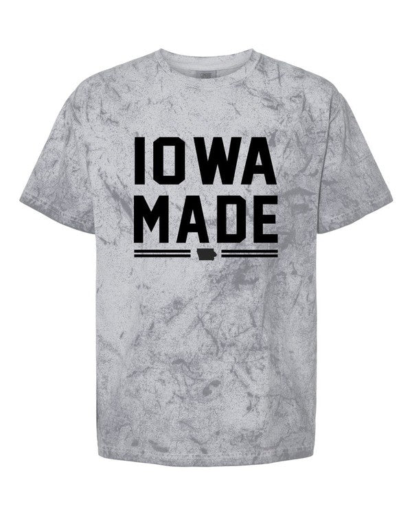 Iowa Made Comfort Color Tie Dye Tee (Plus)