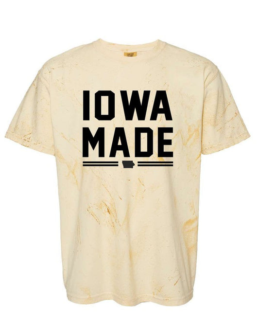 Iowa Made Comfort Color Tie Dye Tee (Plus)