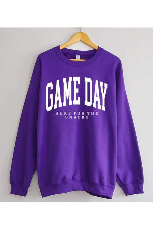 PLUS SIZE GAME DAY GRAPHIC SWEATSHIRT