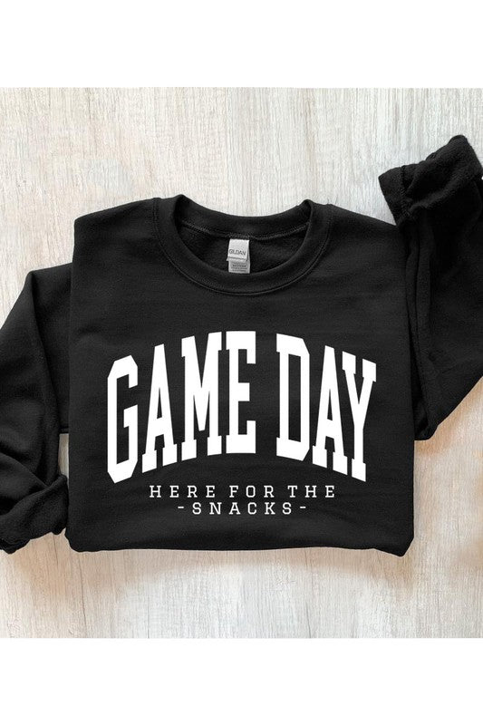 PLUS SIZE GAME DAY GRAPHIC SWEATSHIRT