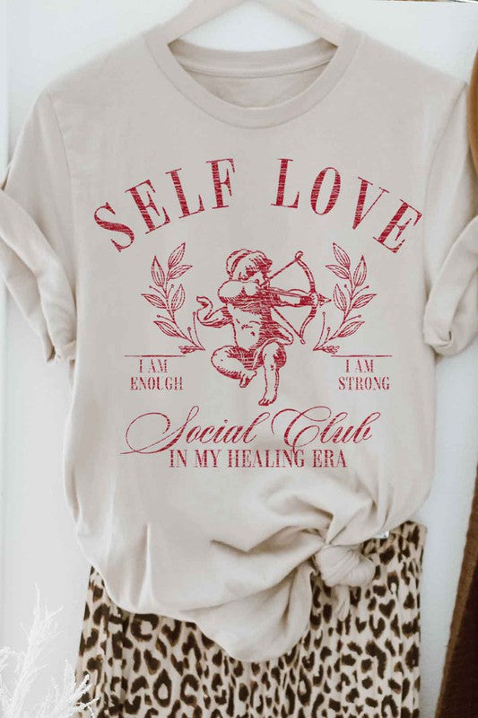 SELF LOVE VALENTINES GRAPHIC TEE