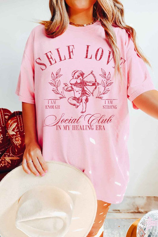 SELF LOVE VALENTINES GRAPHIC TEE