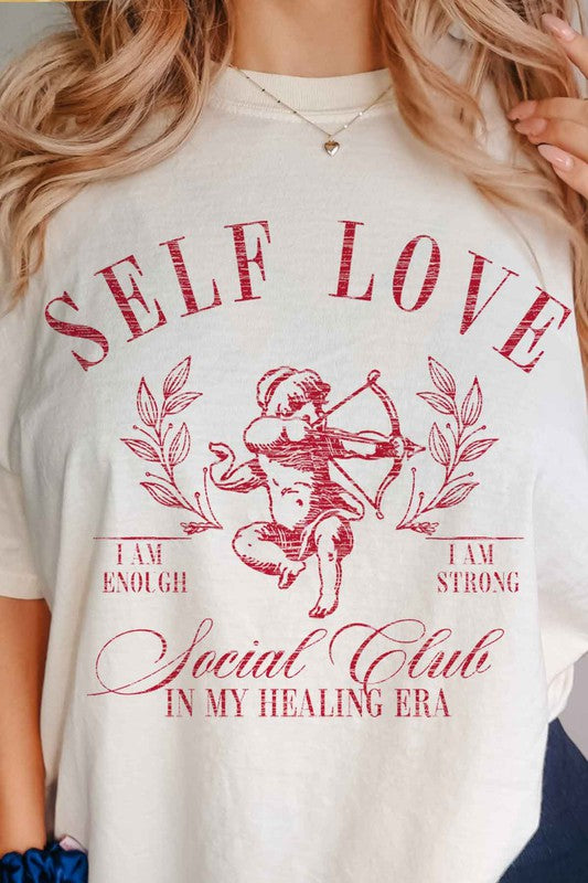 SELF LOVE VALENTINES GRAPHIC TEE