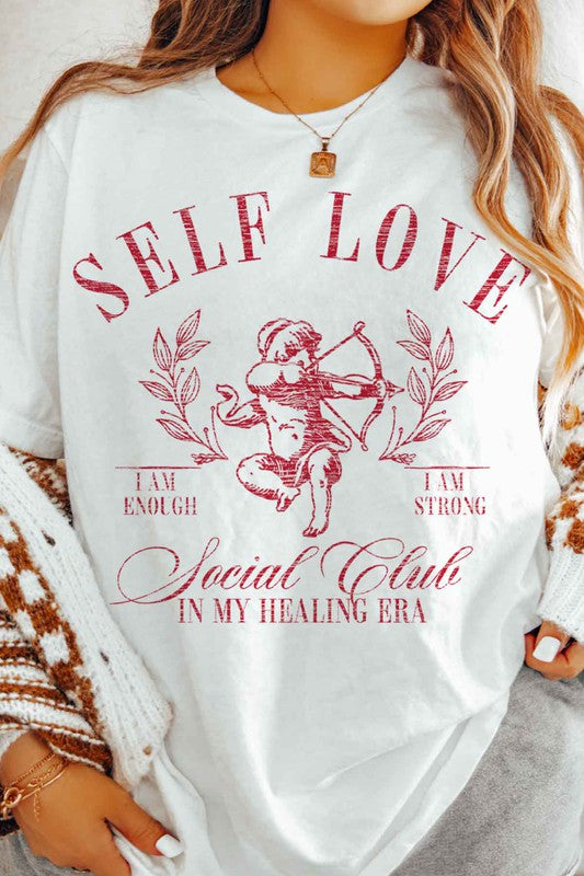 SELF LOVE VALENTINES GRAPHIC TEE