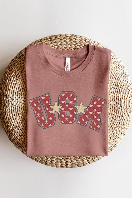 USA Star 4th of July America Graphic T Shirts