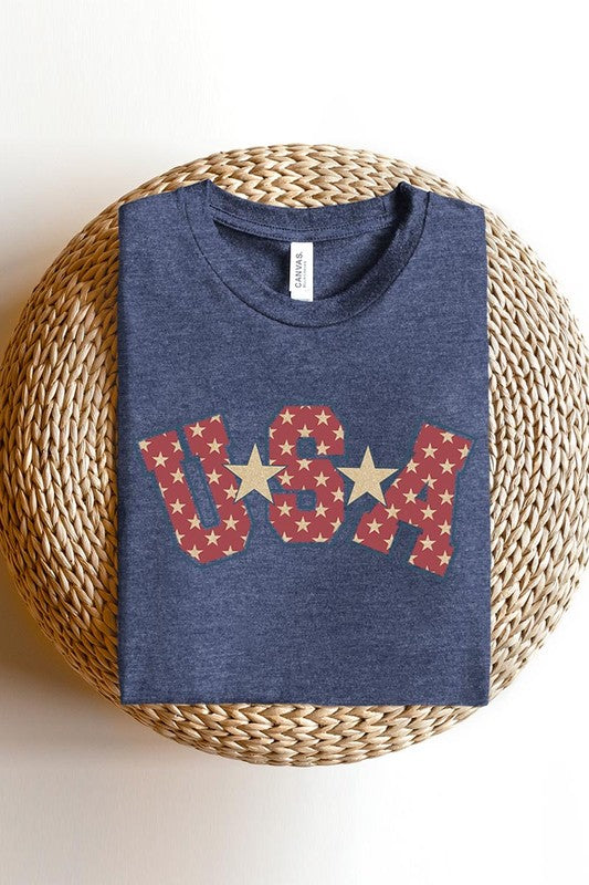 USA Star 4th of July America Graphic T Shirts