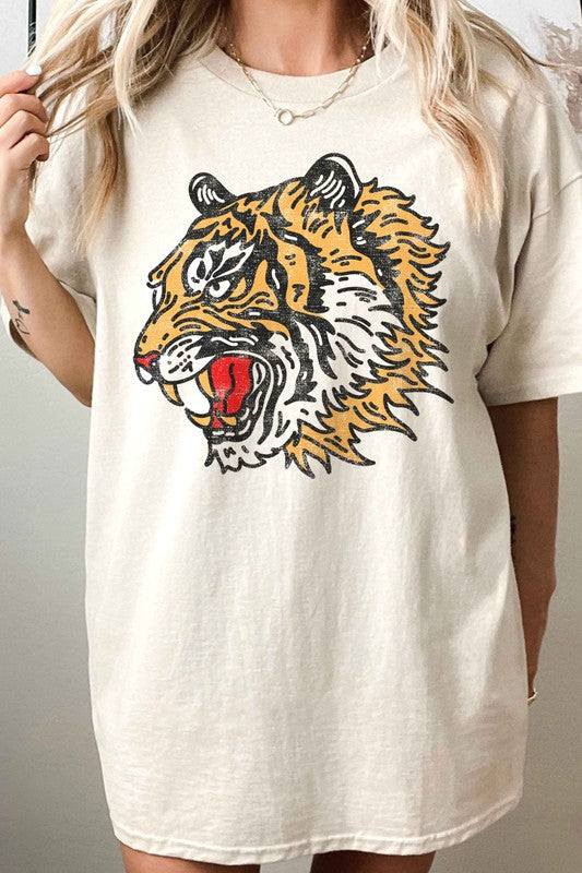 TIGER OVERSIZED TEE