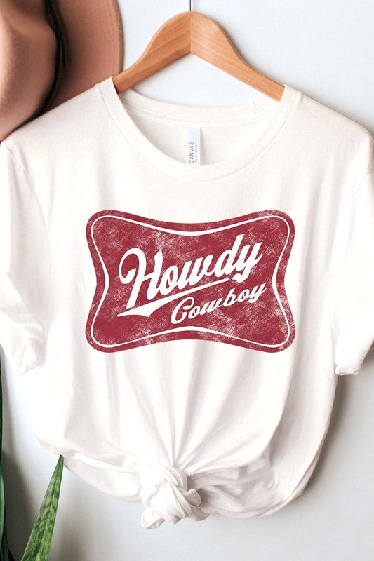 Howdy Cowboy Graphic T Shirts