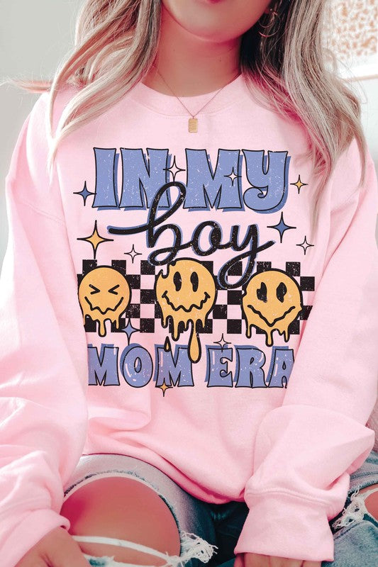IN MY BOY MOM ERA Graphic Sweatshirt