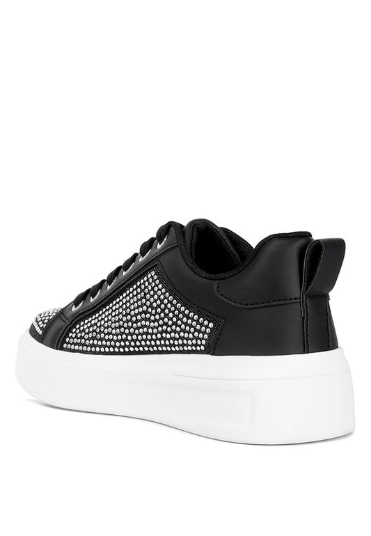 CAMILLE Embellished Chunky Sneakers