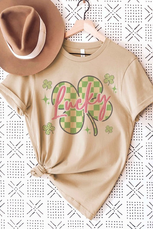 LUCKY CLOVER Graphic T-Shirt