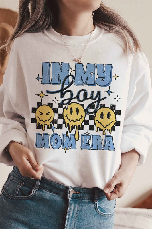 IN MY BOY MOM ERA Graphic Sweatshirt