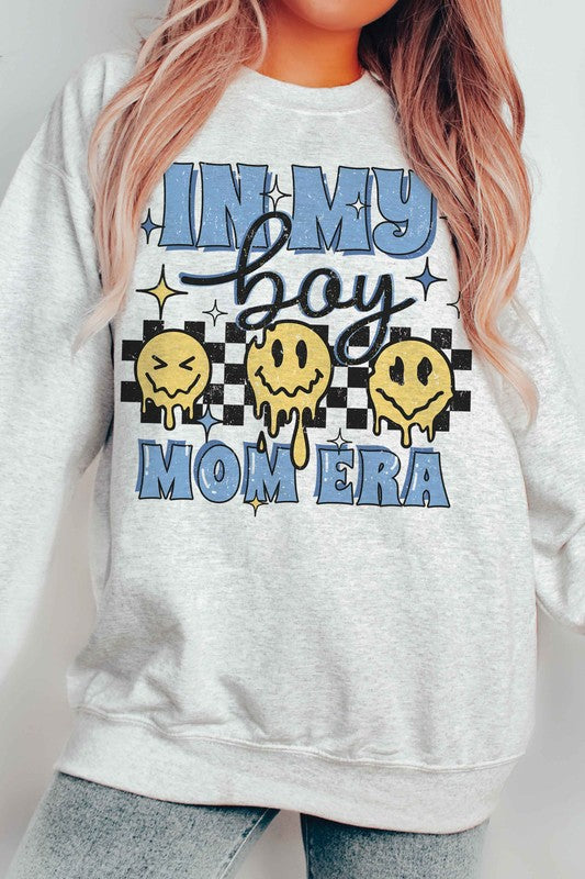 IN MY BOY MOM ERA Graphic Sweatshirt