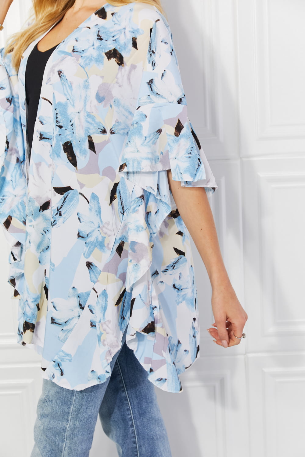 Justin Taylor Summer Fever Floral Kimono