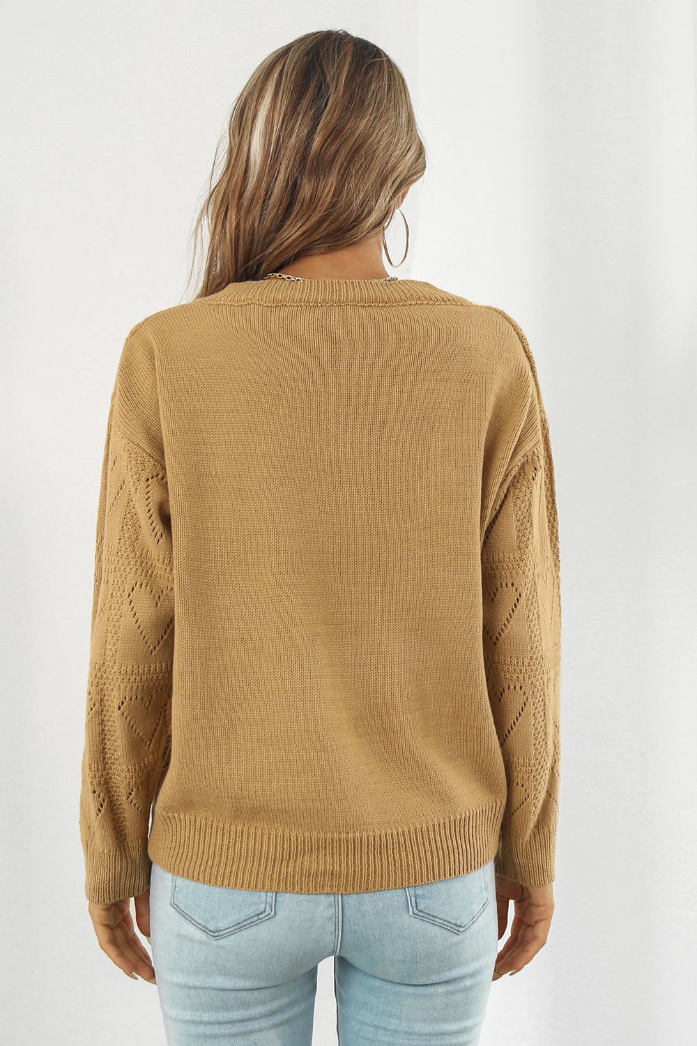 Fall Fun V-Neck Sweater